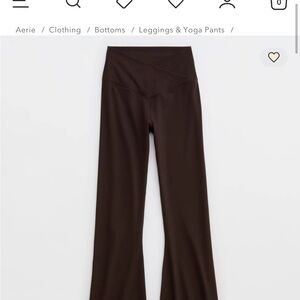 Leggings Brown Flared